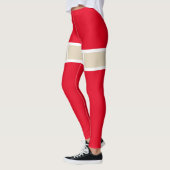 Holiday Sexy Elf Leggings Candy Cane Weihnachten (Links)