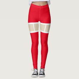 Holiday Sexy Elf Leggings Candy Cane Weihnachten