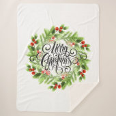 Holiday Sherpa Blanket Sherpadecke (Vorderseite)