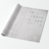 Holiday Silver Gritter Design Geschenkpapier (Ungerollt)