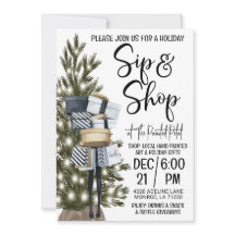 Holiday Sip and Shop