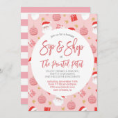 Holiday Sip and Shop Einladung (Vorne/Hinten)