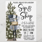 Holiday Sip and Shop Flyer (Vorne)
