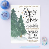 Holiday Sip and Shop Flyer (Einzeln)