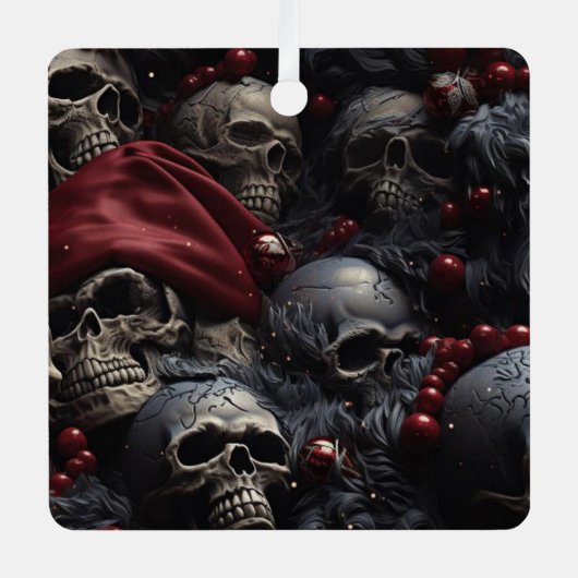 Holiday Skull Ornament (Vorderseite)