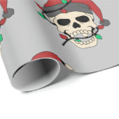Holiday Skull Paper Geschenkpapier (Rolleneckpunkt)