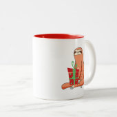 Holiday Sloth Tasse (VorderseiteRechts)