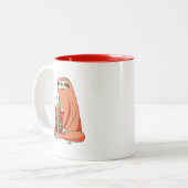 Holiday Sloth Tasse (Vorderseite Links)