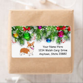 Holiday Smiling Welsh Corgi (Insitu)