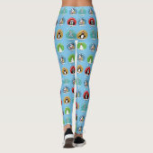 Holiday Snow Globes Leggings (Rückseite)