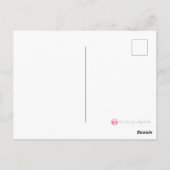 Holiday Snow Mountains Sunrise Sumie Postkarte (Rückseite)