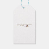 Holiday Snowbirds - Geschenk Tag Geschenkanhänger (Rückseite)