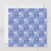 Holiday Snowflake Flake Card (Rückseite)
