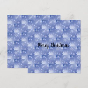 Holiday Snowflake Flake Card
