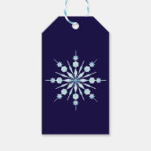 Holiday Snowflake Geschenkanhänger (Vorderseite)