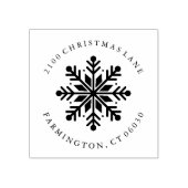 Holiday Snowflake Gummistempel (Prägung)
