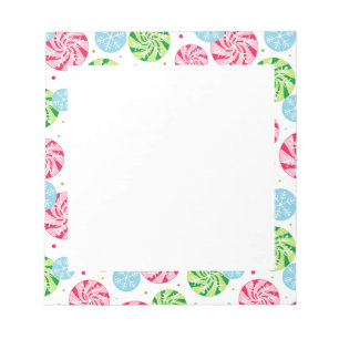 Holiday Snowflake Notizblock