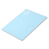 Holiday Snowflake Notizblock (angewinkelt)