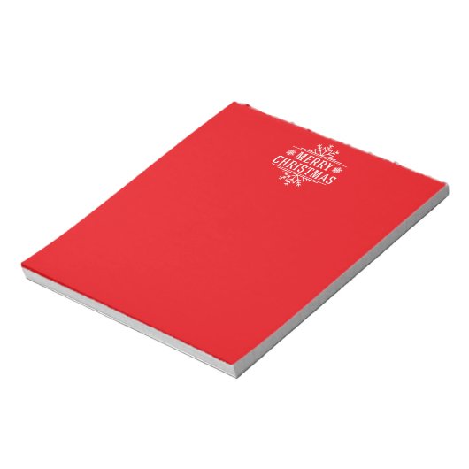 Holiday Snowflake Notizblock (Rotiert)