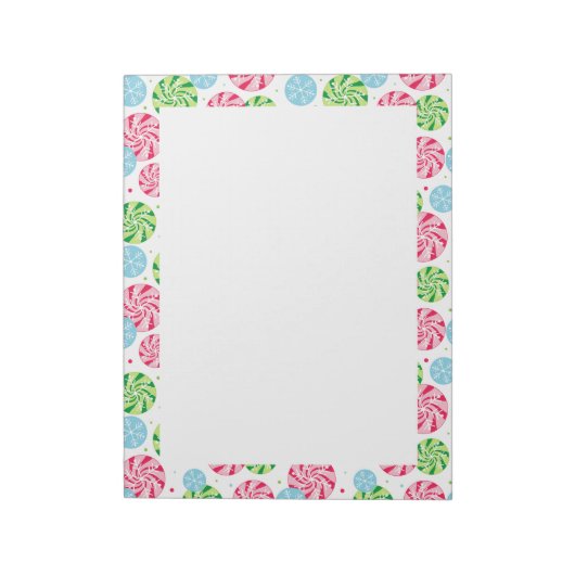 Holiday Snowflake Notizblock (Rotiert)