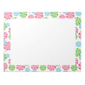 Holiday Snowflake Notizblock (Vorderseite)