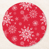 Holiday Snowflake Paper Untersetzer (Vorderseite)
