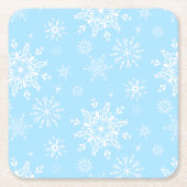 Holiday Snowflake Paper Untersetzer (Vorderseite)