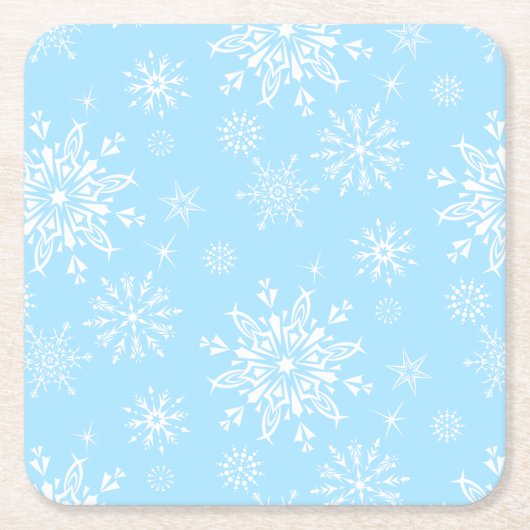 Holiday Snowflake Paper Untersetzer (Vorderseite)
