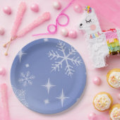 Holiday Snowflake Pappteller (Party)