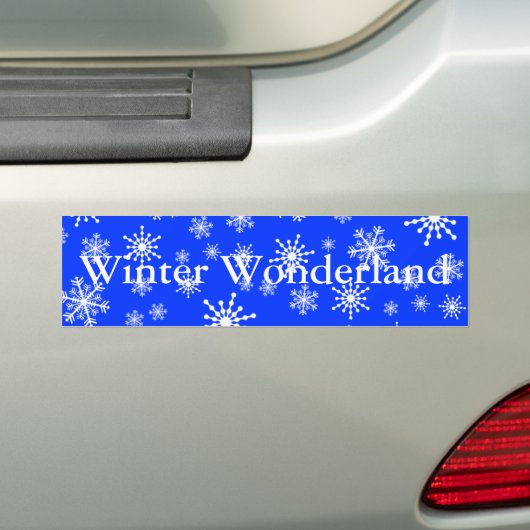 Holiday Snowflakes Autoaufkleber (Auf Auto)