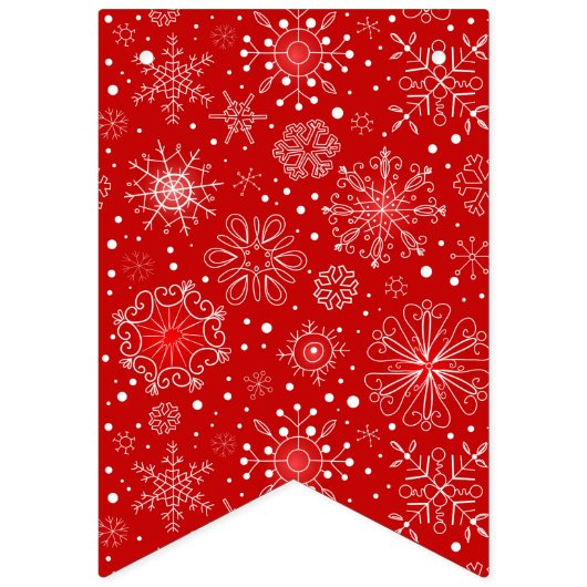 Holiday Snowflakes Banner Flags (Zweite Fahne)