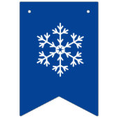 Holiday Snowflakes Banner Flags (Zweite Fahne)