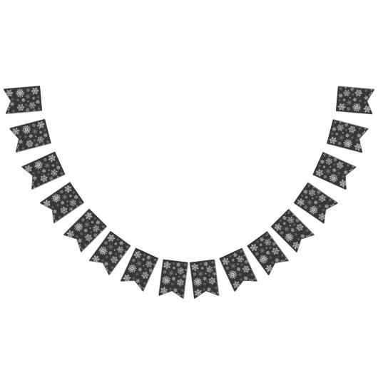 Holiday Snowflakes Banner Flags (Alle)