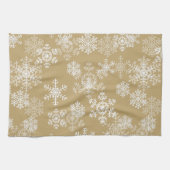 Holiday Snowflakes Küche Handtuch (Horizontal)