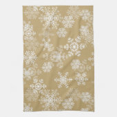 Holiday Snowflakes Küche Handtuch (Vertikal)