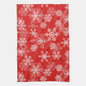 Holiday Snowflakes Küche Handtuch (Vertikal)