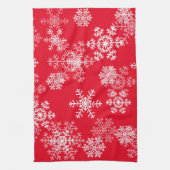 Holiday Snowflakes Küche Handtuch (Vertikal)