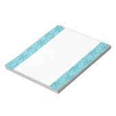 Holiday Snowflakes Notepad Notizblock (Rotiert)