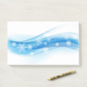 Holiday Snowflakes Post-it-Notes Post-it Klebezettel (Auf Schreibtisch)