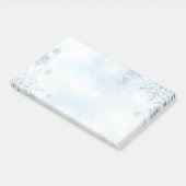 Holiday Snowflakes Post it Notes Post-it Klebezettel (angewinkelt)