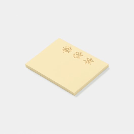 Holiday Snowflakes Post-it-Notes Post-it Klebezettel (angewinkelt)
