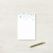 Holiday Snowflakes Post it Notes Post-it Klebezettel (Auf Schreibtisch)