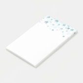 Holiday Snowflakes Post it Notes Post-it Klebezettel (angewinkelt)