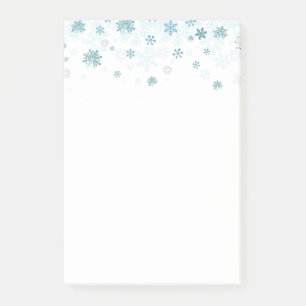 Holiday Snowflakes Post it Notes Post-it Klebezettel