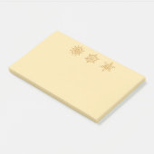 Holiday Snowflakes Post-it-Notes Post-it Klebezettel (angewinkelt)