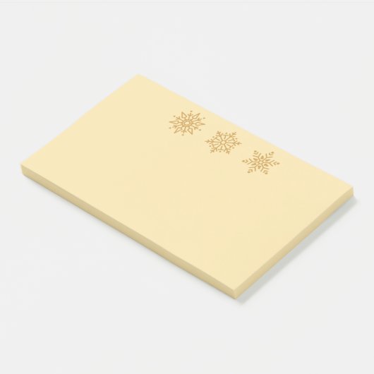 Holiday Snowflakes Post-it-Notes Post-it Klebezettel (angewinkelt)