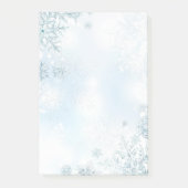 Holiday Snowflakes Post it Notes Post-it Klebezettel (Vorderseite)