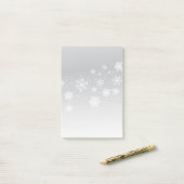 Holiday Snowflakes Post-it-Notes Post-it Klebezettel (Auf Schreibtisch)
