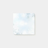 Holiday Snowflakes Post it Notes Post-it Klebezettel (Vorderseite)