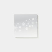 Holiday Snowflakes Post-it-Notes Post-it Klebezettel (Vorderseite)